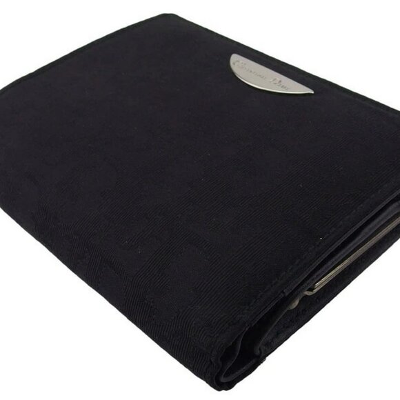 Dior purse wallet trotter canvas x leather Authentic Used - Picture 4 of 11
